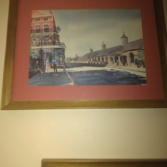 Pair of Phil Austin signed prints